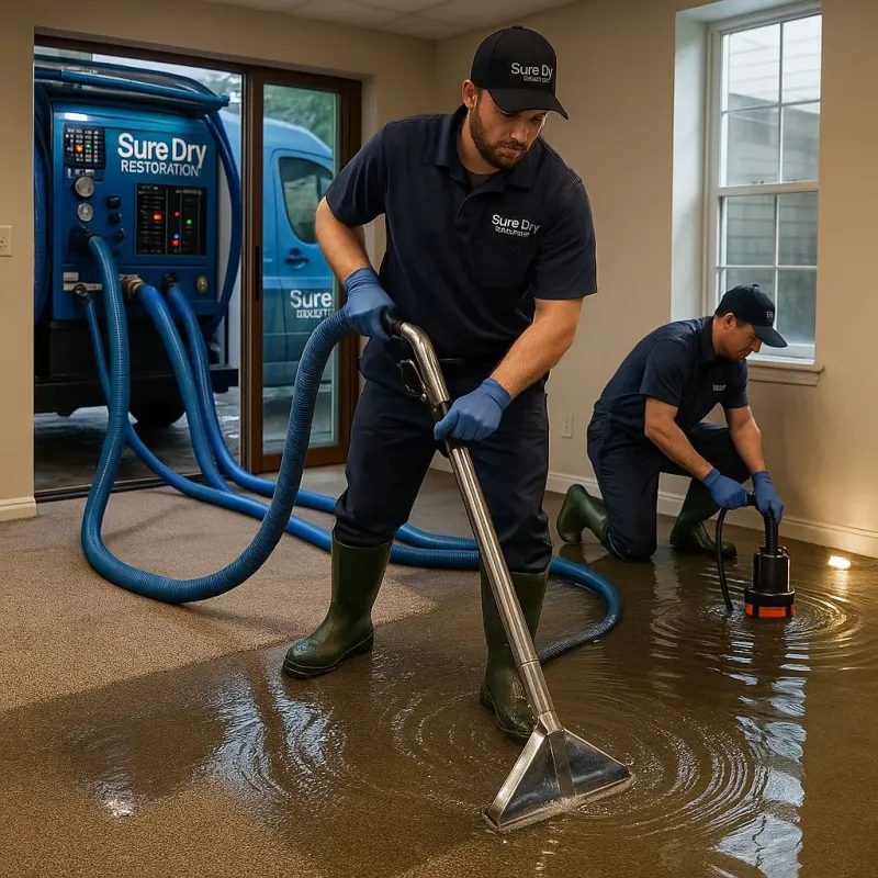 Water Extraction and Removal process in Hart County, GA